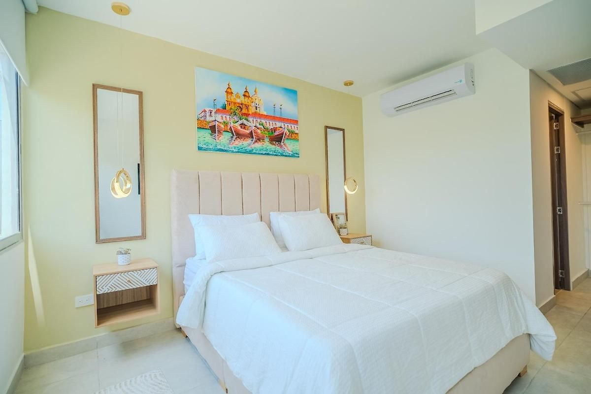 Apartamento Retiro Familiar De Lujo, Playa Privada Y Piscina Cartagena
