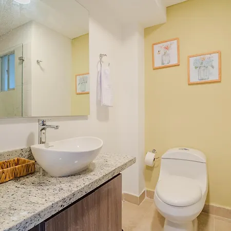 Apartamento Retiro Familiar De Lujo, Playa Privada Y Piscina Cartagena